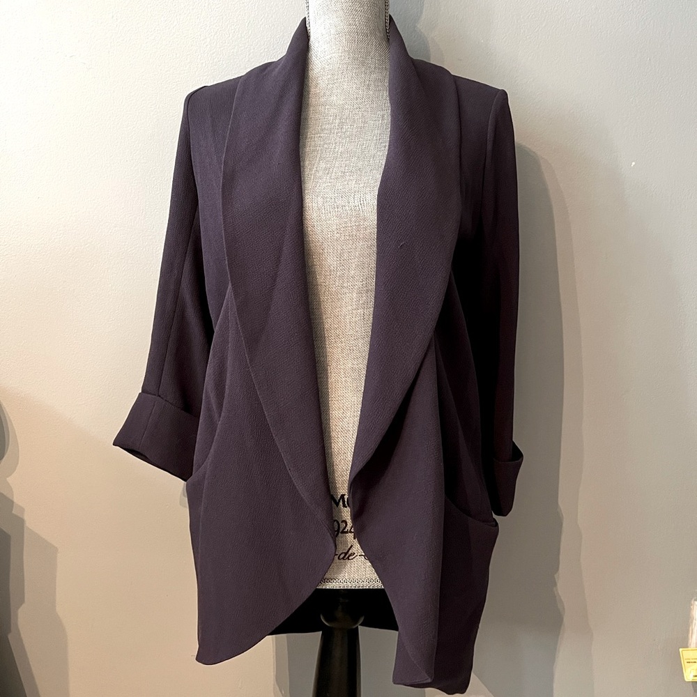 Wilfred Chevalier Jacket Dark Purple